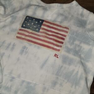 Ralph Lauren Kids' Tie-Dye Flag Sweatshirt